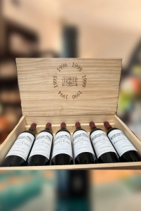 Château Pontet-Canet - Vertical Case 1990, 1994, 1995, 1996, 1998, 1999 (750ml)