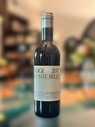 Ridge Vineyards, Monte Bello, Santa Cruz Mountains, Santa Cruz, California, 2017 Half Bottle (375ml)