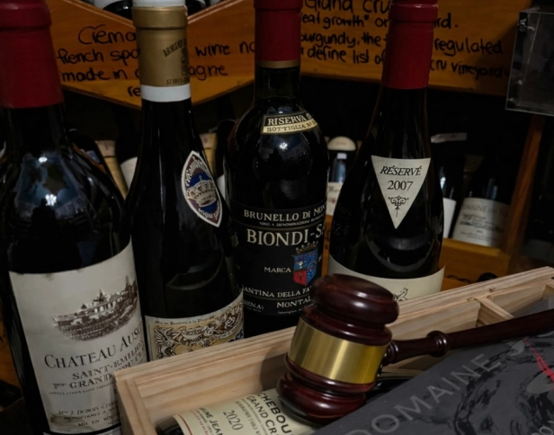 Fine & Rare Wines for auction